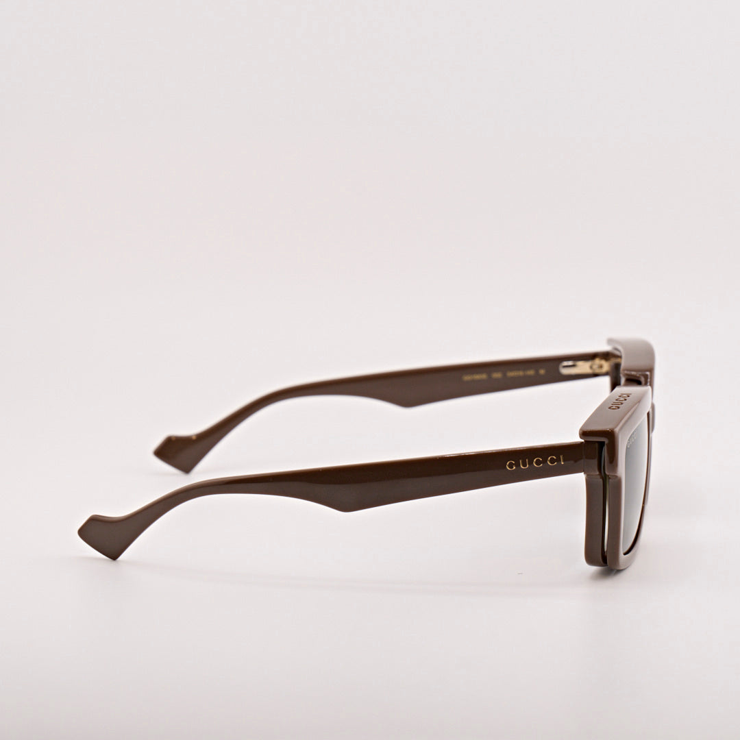 GUCCI GG1543S 004 Magnetic Clip-on marrone