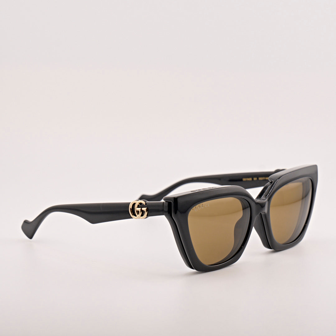 GUCCI GG1542S 001 Black Magnetic Clip-on